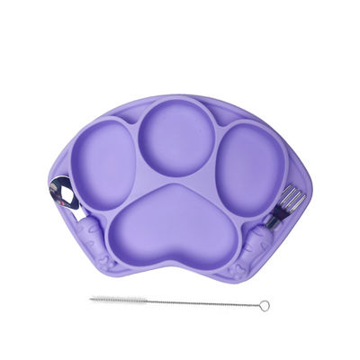 주문 밀짚으로 주문 제작된 실리콘 아기 Bpa 무료 흡수 화채 세트 식기류 online manufacture