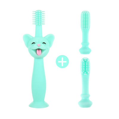 주문 실리콘 유아 치생 장난감 칫솔 식품 등급 돼지 머리 형태 online manufacture