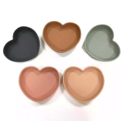 주문 자유로운 과일 공장도 가격 주문 제작된 하아트형 Bpa를 위한 세트 플레이트를 공급하는 아기 online manufacture