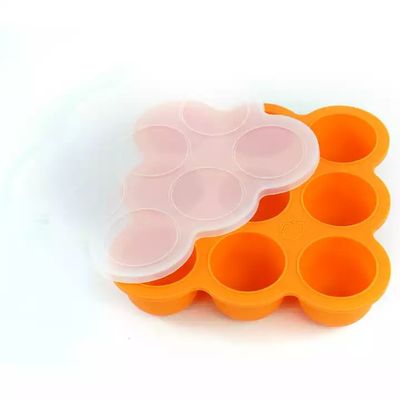 주문 9 공동 실리콘 아기 트레이 반분구 BPA 무료 흡수 플레이트 급전 online manufacture