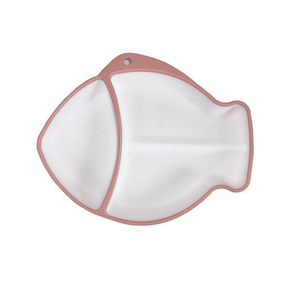 주문 현대 생선은 맞춤화된 디너 접시 실리콘 아기 공급 기구를 형성했습니다 online manufacture