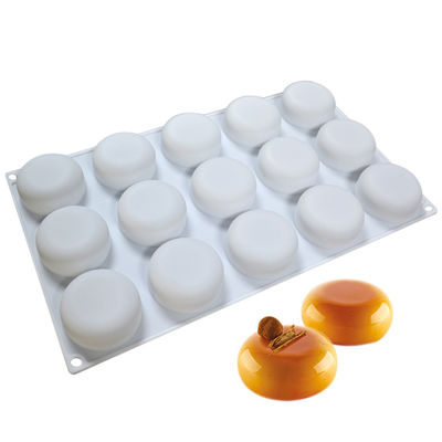 주문 케이크 데코레이팅을 위한 무스 실리콘 케이크 주형 맞춘 라운드 DIY online manufacture
