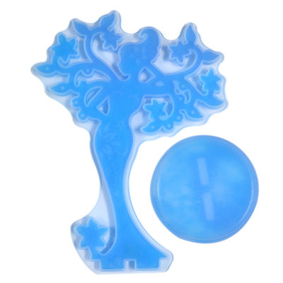 주문 맞춤화된 에폭시 수지 크리스마스 장식 곰팡이 지탱할 수 있는 실리콘 online manufacture