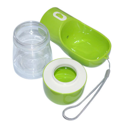 주문 여행에 대해 맞춤화된 물병 휴대용 디스펜서를 마시는 실리콘 개 애완 online manufacture