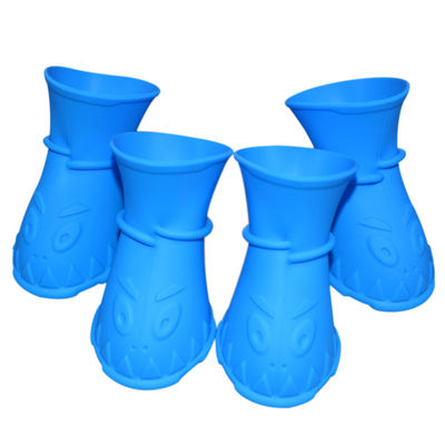 주문 주문 제작 모양 실리콘 애완용품은 지탱할 수 있는 실리콘 개 신발을 저장했습니다 online manufacture