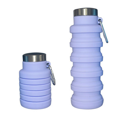 주문 High Quality Eco-friendly Sports 335ml Silicone Collapsible Water Bottle online manufacture