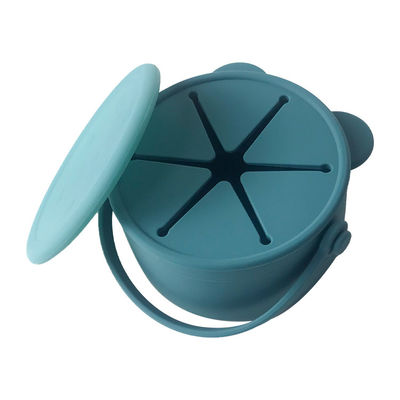주문 맞춤화된 사발 반달곰 모양 BPA 무료 아이 훈련 사발을 공급하는 아이들 실리콘 online manufacture