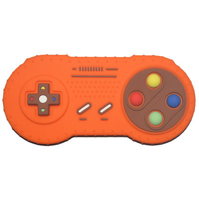 주문 유아를 위해 형성된 먼 텔레비젼 관제사 게임 패드 주문 실리콘 Teether 장난감 online manufacture