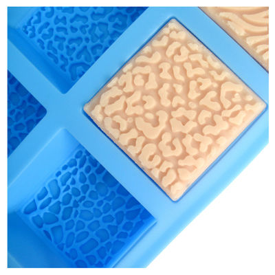 주문 MHC 고품질 맞춤식 식품 등급 3d 수작업 직사각형 실리콘 비누 폼 online manufacture