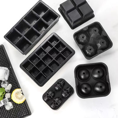 주문 MHC 유연한 실리콘 아이스 큐브 트레이 커스터마이징 카튼 크기 휴대용 아이스 볼 제조 online manufacture