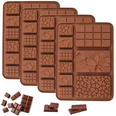 주문 MHC 크리스마스 딥 두바이 초콜릿 바 폼 커스텀 큰 직사각형 실리콘 초콜릿 폼 online manufacture