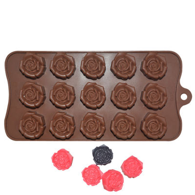 주문 가정용 초콜릿을 위한 유연한 실리콘 초콜릿 곰팡이 트레이 online manufacture