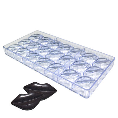 주문 MHC 사용자 지정 아크릴 초콜릿 곰팡이 3D 폴리카보네이트 초콜릿 바 곰팡이 online manufacture