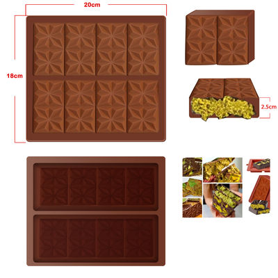주문 MHC Custom Deep Small 두바이 초콜릿 실리콘 폼, 두바이 초콜릿 바 실리콘 폼 online manufacture