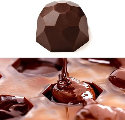 주문 MHC 단단한 플라스틱 작은 초콜릿 페이스트리 곰팡이 Bpa 무료 식품 등급 실리콘 online manufacture