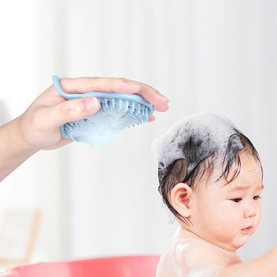 방수 아기 실리콘 생성물은 몸 솔 항균성 열 저항성을 목욕시킵니다