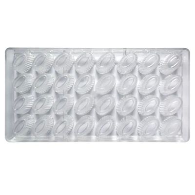 MHC 폴리카보네이트 로즈 꽃 모양 초콜릿 곰팡이 FDA 승인